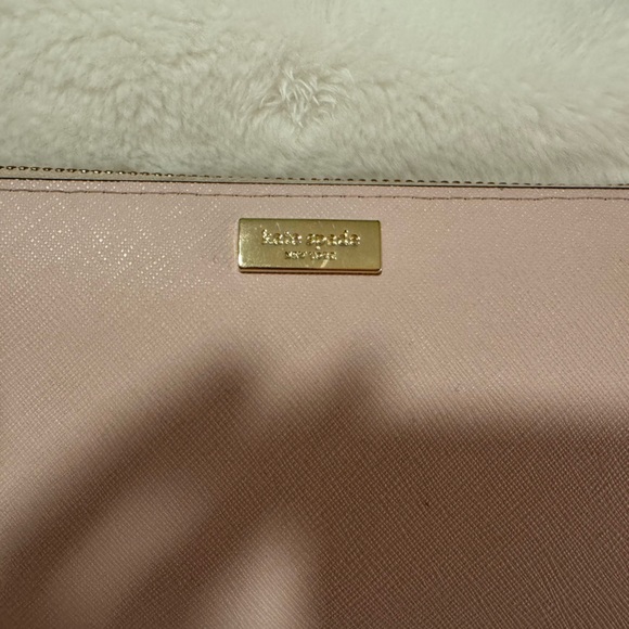 Kate Spade New York Laurel Way Neda Saffiano Leather Zip Around Wallet - Picture 2 of 5